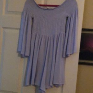 Romper light blue